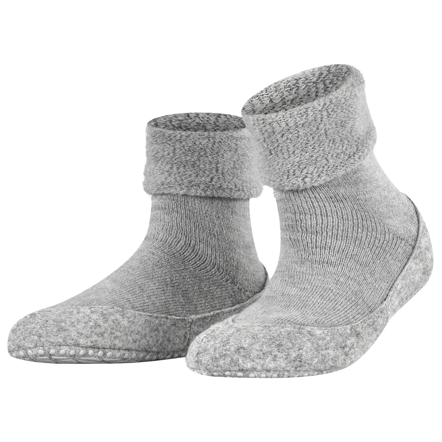 Дамски пантофи Falke Cosyshoe Cocooning Slippers - Light Grey Melange