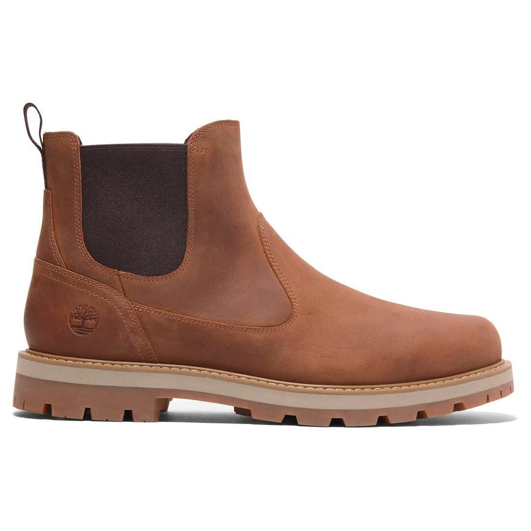 Мъжки ежедневни боти Timberland Britton Road Mid Chelsea Boot Casual boots - Rust Full Grain