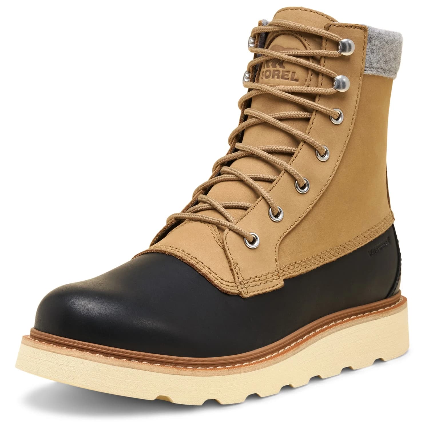 Мъжки ежедневни боти Sorel Slabtown 62' Caribou Waterproof Casual boots - Caribou Buff / Black