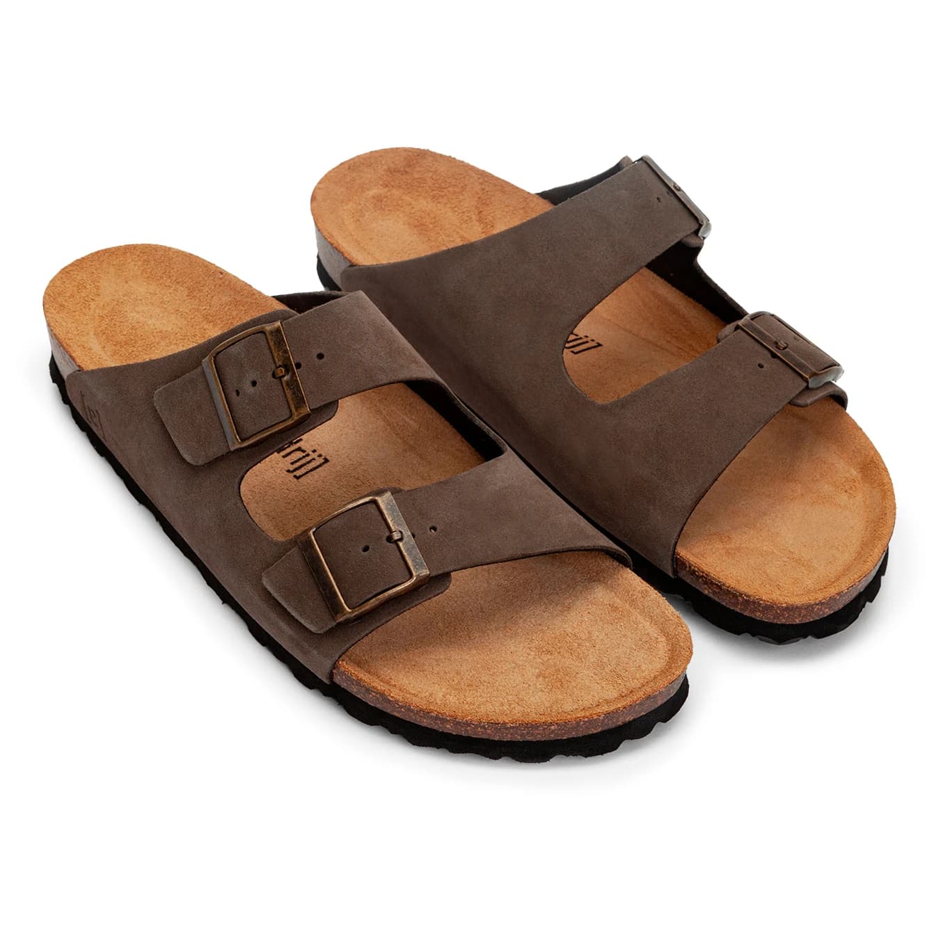 Мъжки пантофи Espadrij Ami Velour Sandals - Kaki