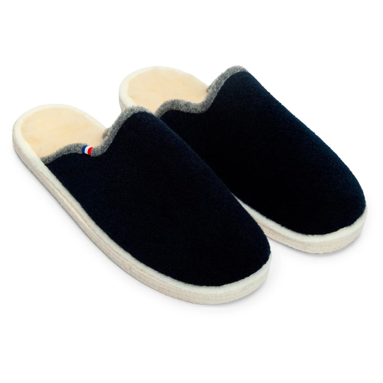 Мъжки пантофи Espadrij Chausson House slippers - Marine / Gris