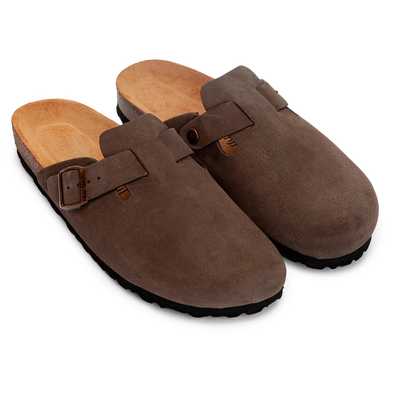 Мъжки пантофи Espadrij Cloq Velour Sandals - Kaki