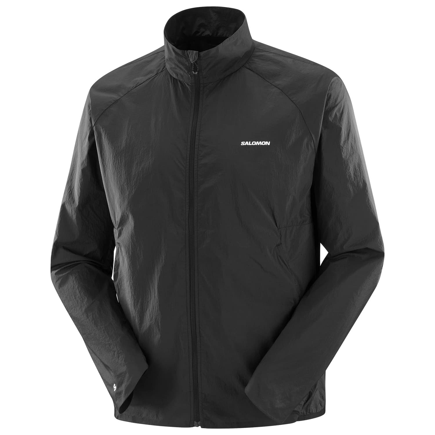 Мъжко яке за бягане Salomon SHKout Fly Windproof jacket - Deep Black