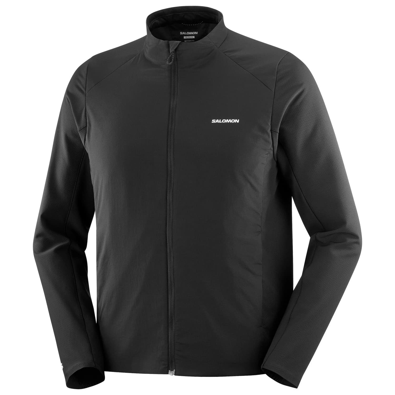 Мъжко яке за бягане Salomon Mountain Flex Hybrid Jacket Running jacket - Deep Black
