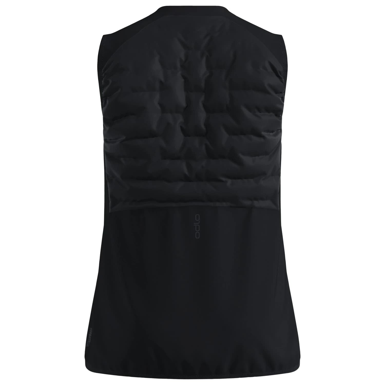Мъжки елек за бягане Odlo Vest Zeroweight Insulator Running vest - Black / Black