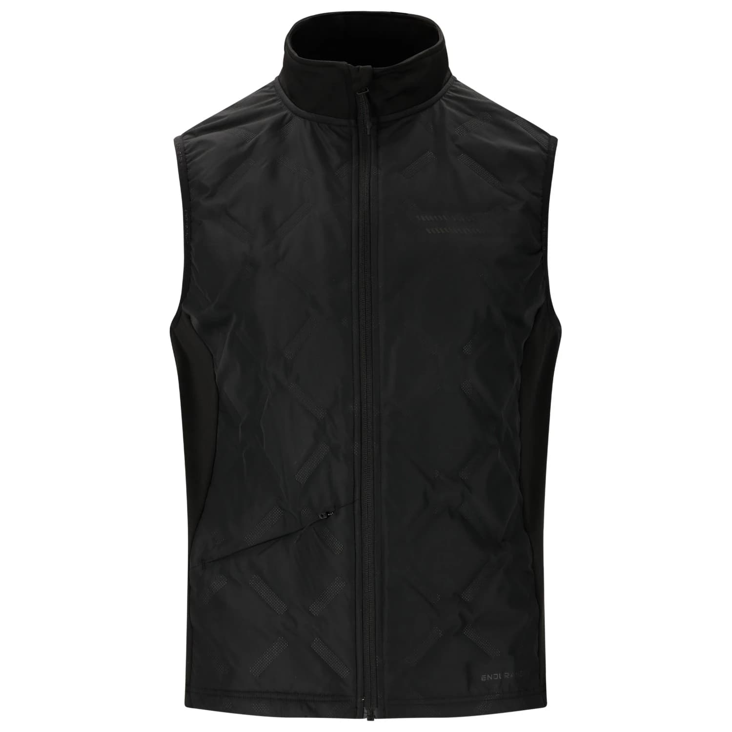 Мъжки елек за бягане ENDURANCE Jelawat Vest Running vest - Black