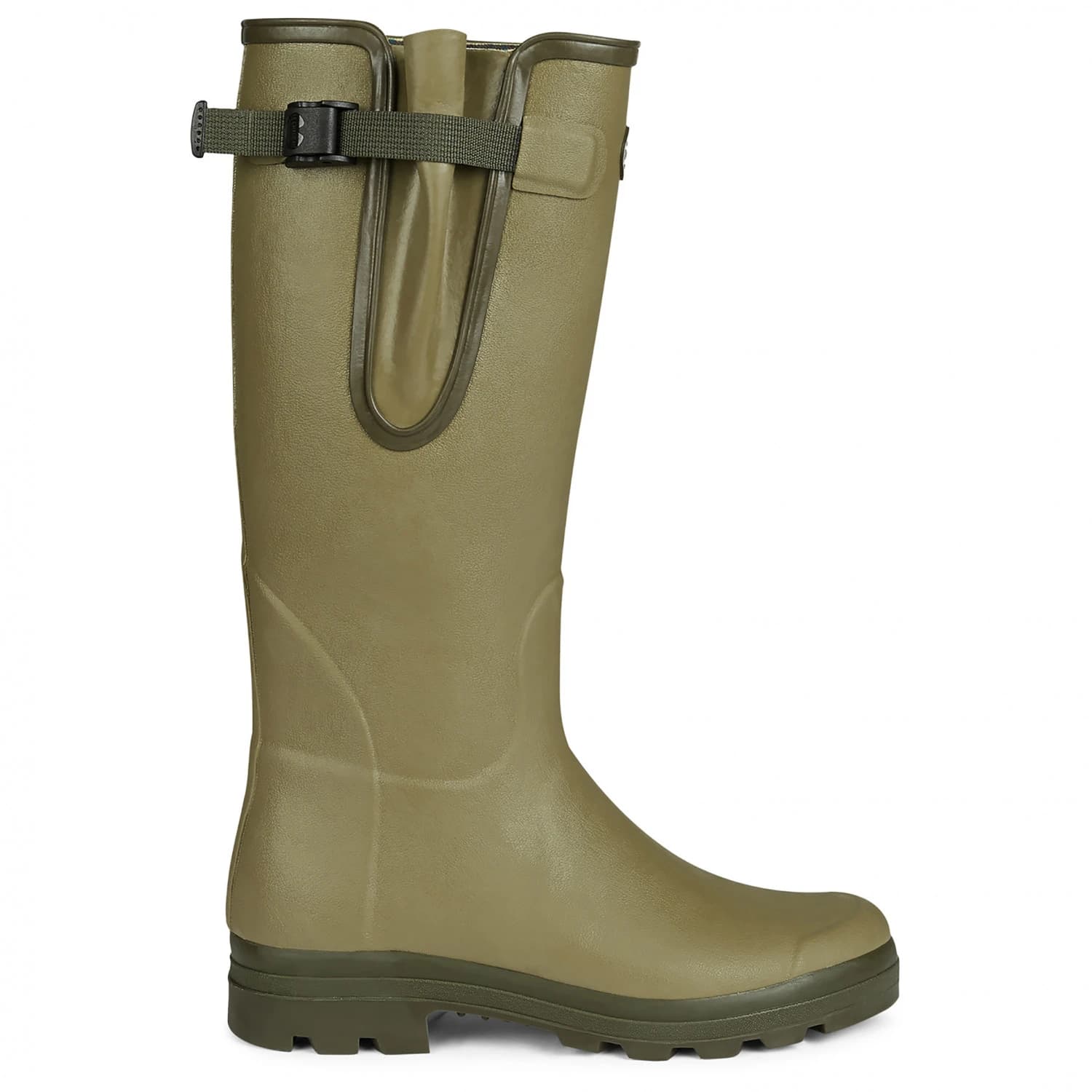 Мъжки гумени ботуши Le Chameau Vierzon with Jersey Lining Wellington boots - Green Vierzon
