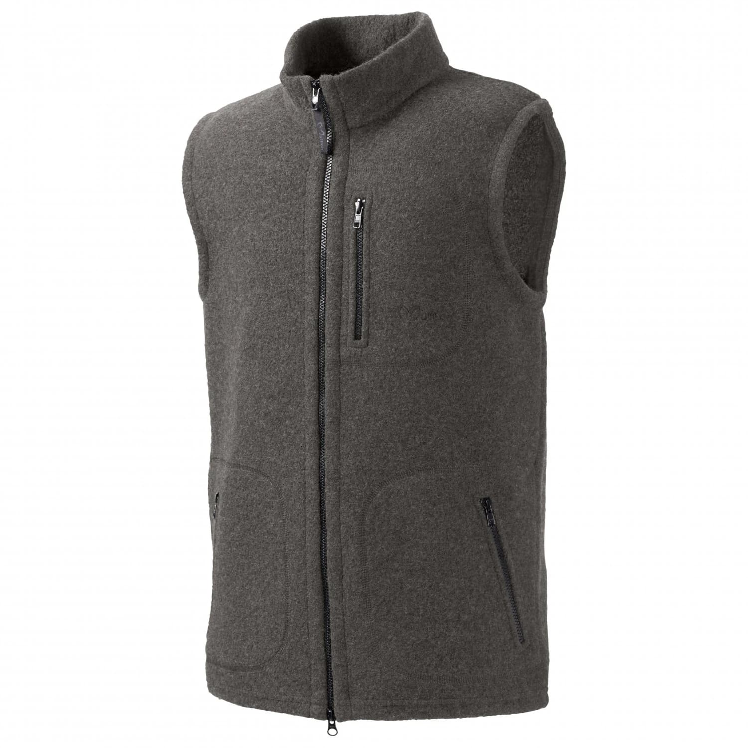 Мъжки вълнен елек Mufflon Ivo Merino vest - Granite