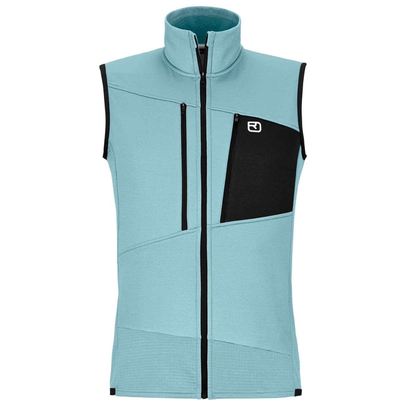 Мъжки вълнен елек Ortovox Fleece Grid Vest Fleece vest - Glacier Grey