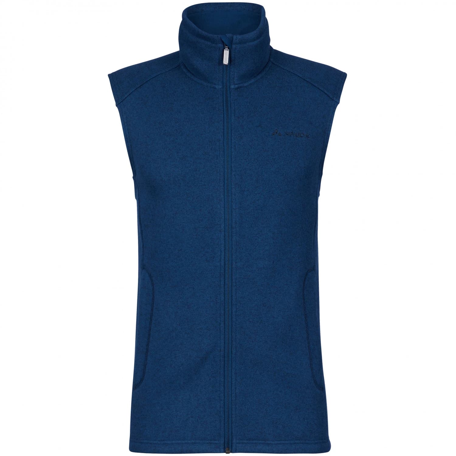 Мъжки поларен елек Vaude Aland Vest Fleece vest - Dark Sea Uni