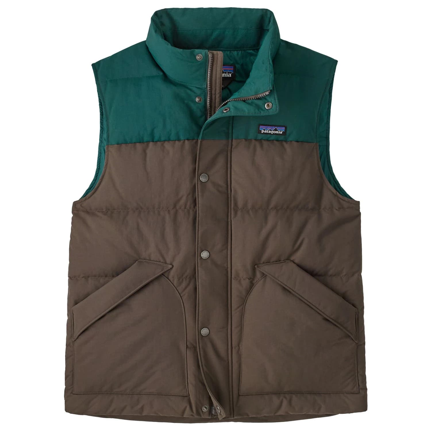 Мъжки пухен елек Patagonia Downdrift Vest Down vest - Otter Brown