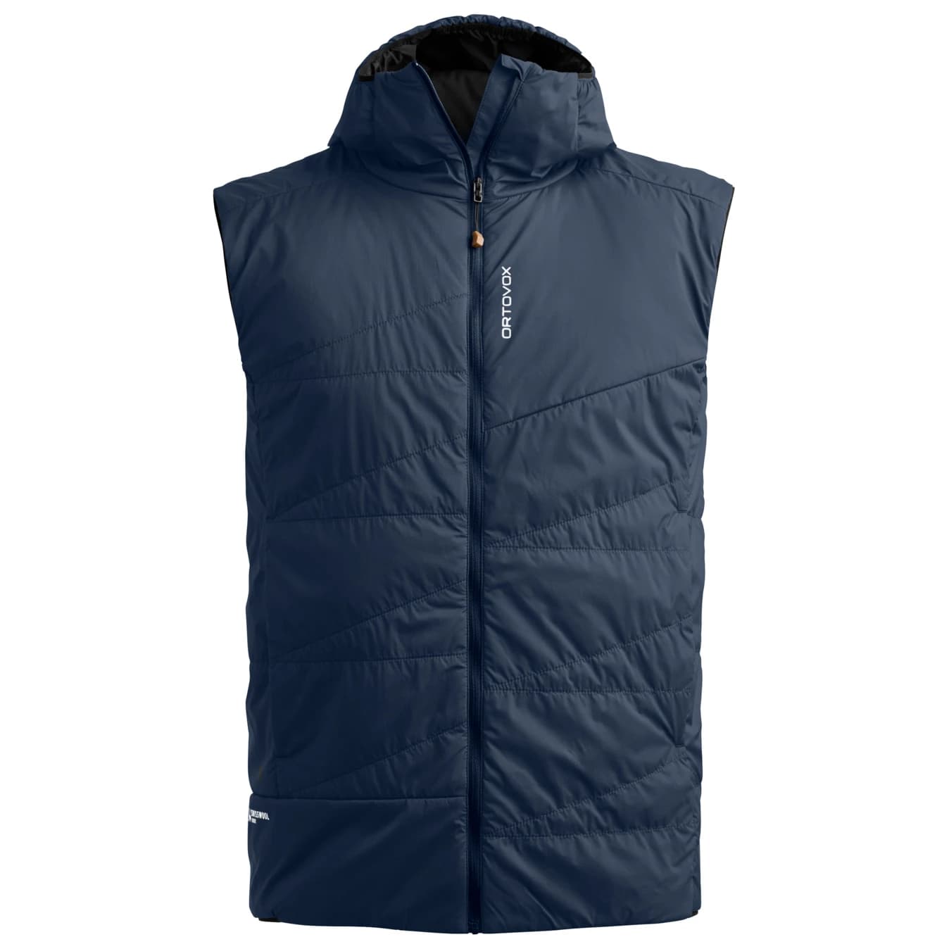 Мъжки вълнен елек Ortovox Swisswool Piz Duan Vest Merino vest - Blue Nunatak