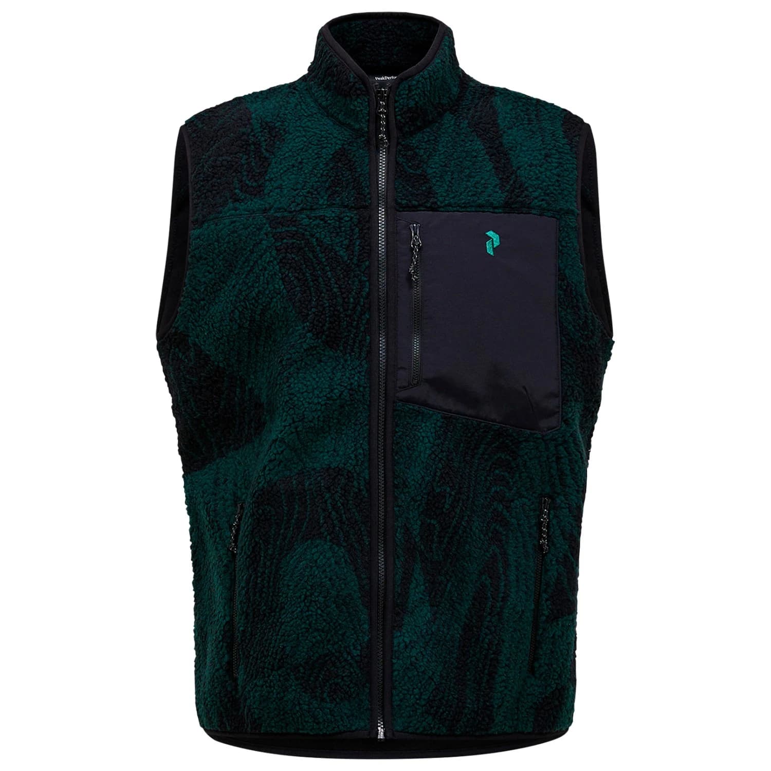 Мъжки поларен елек Peak Performance Graphic Pile Vest Fleece vest - Logo Era