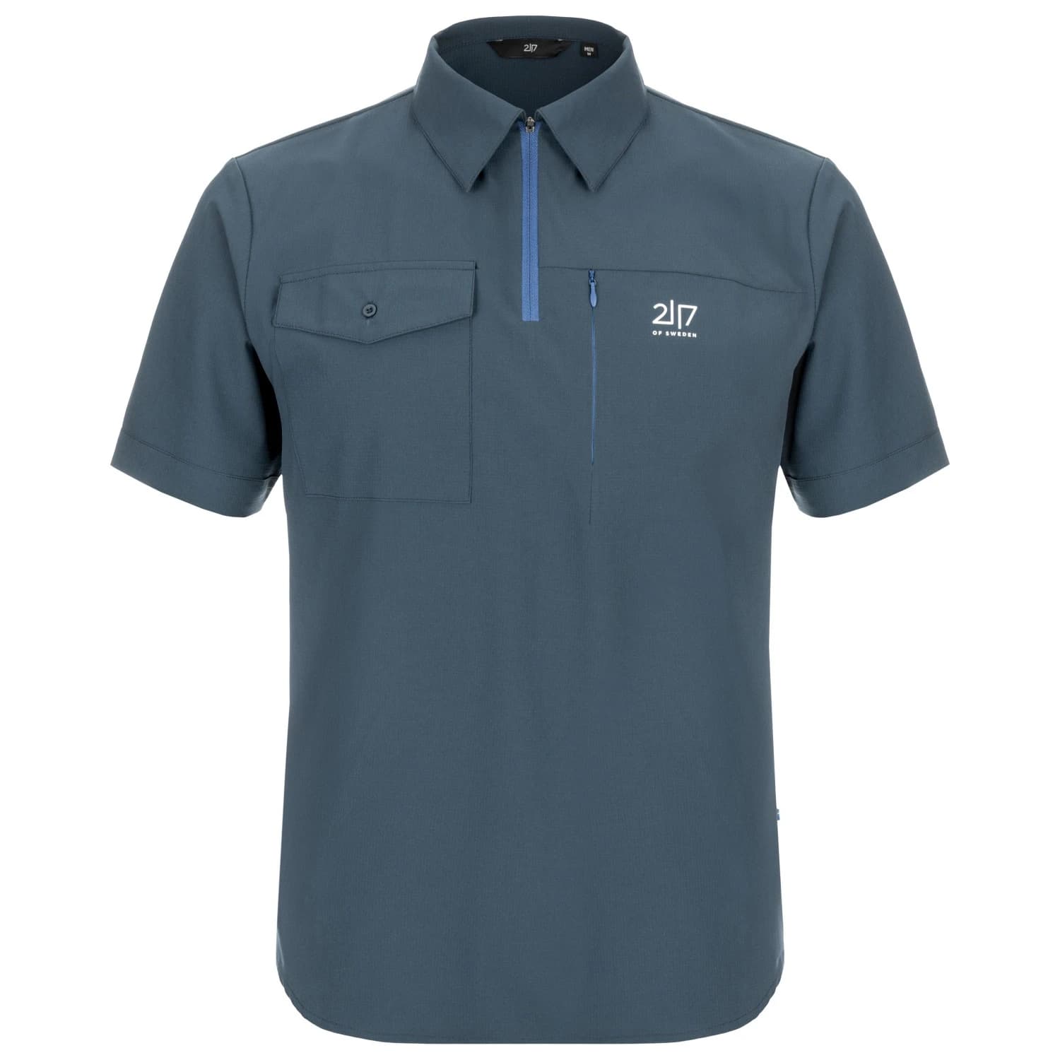 Мъжка риза с копчета 2117 of sweden Ogan Shirt Sport shirt - Navy