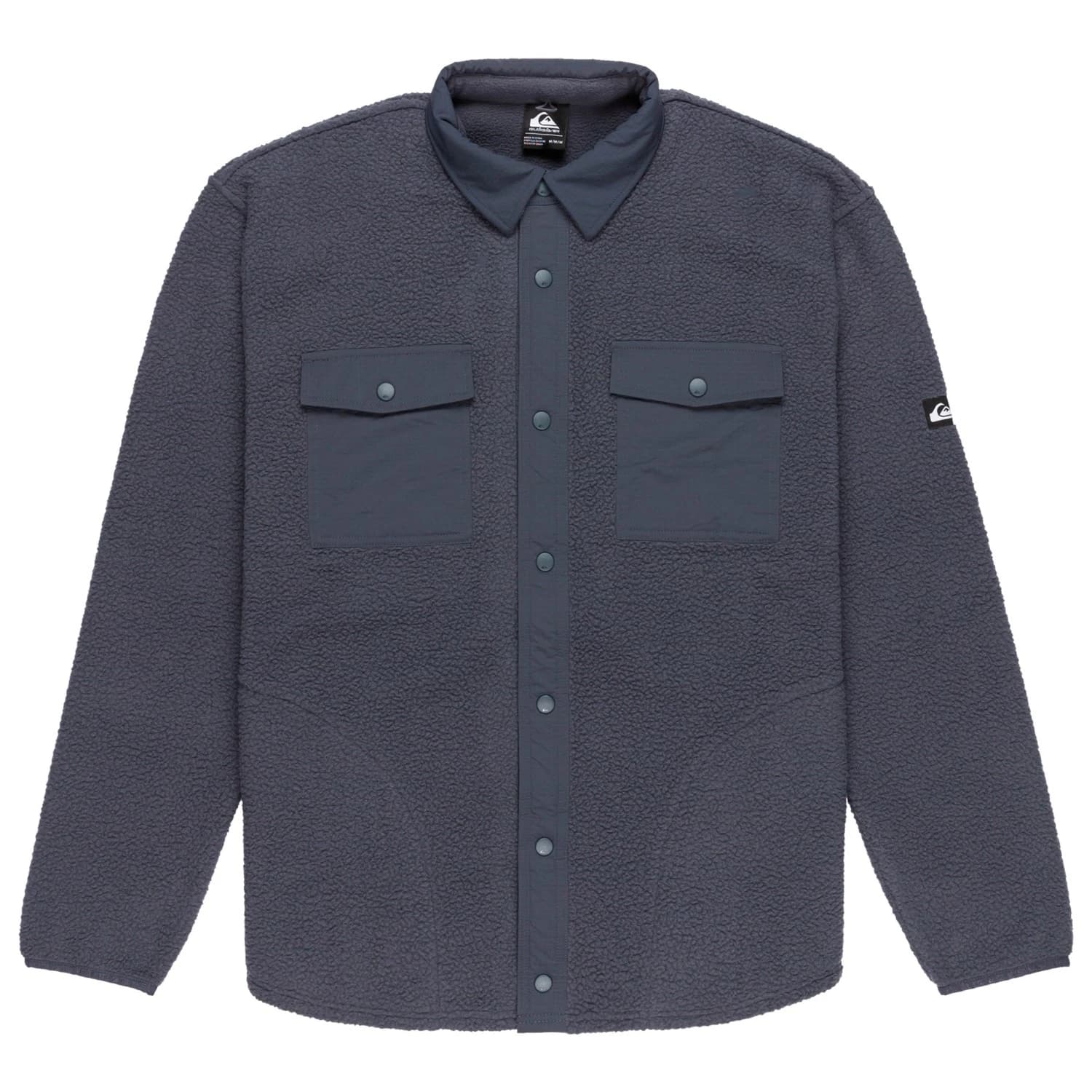 Мъжка риза с копчета Quiksilver Clean Coast Shirt - India Ink