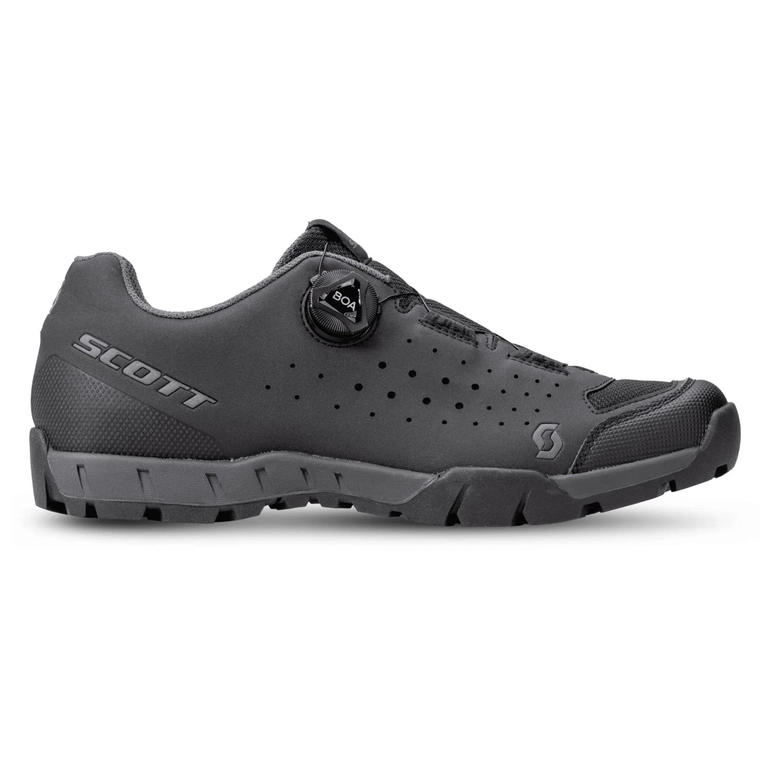 Мъжки обувки за планинско колоездене Scott Sport Trail Evo Boa Cycling shoes - Black / Dark Grey