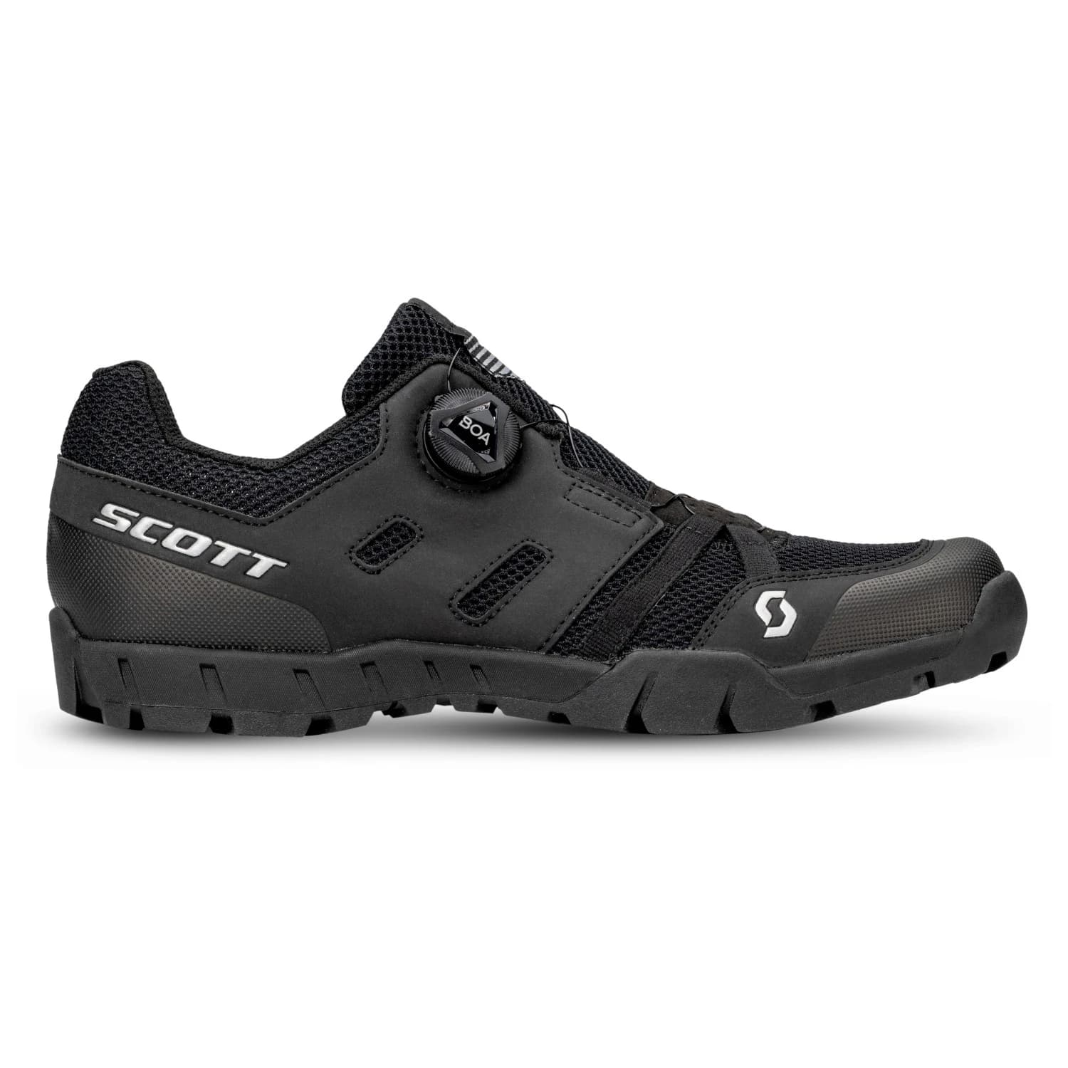 Мъжки обувки за планинско колоездене Scott Sport Crus-r Boa Eco Cycling shoes - Black / Silver