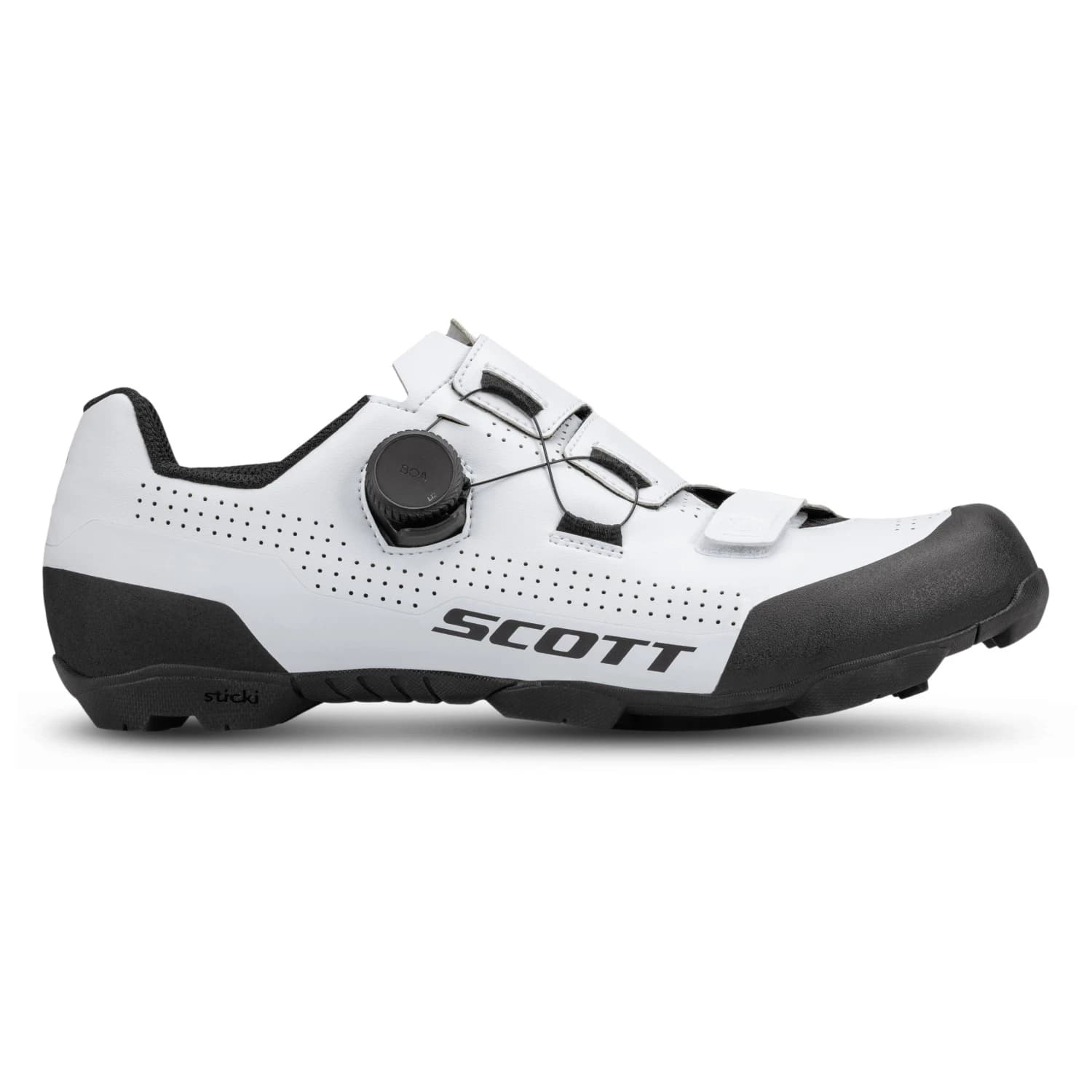 Мъжки обувки за планинско колоездене Scott Shoe MTB Team Boa Cycling shoes - White / Black