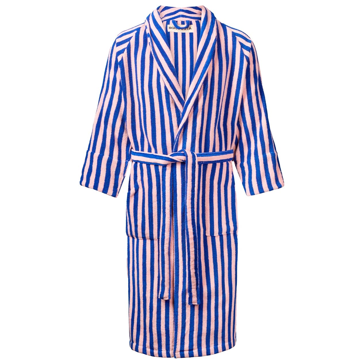 Халат Bongusta Naram Bathrobe - Dazzling Blue / Rose