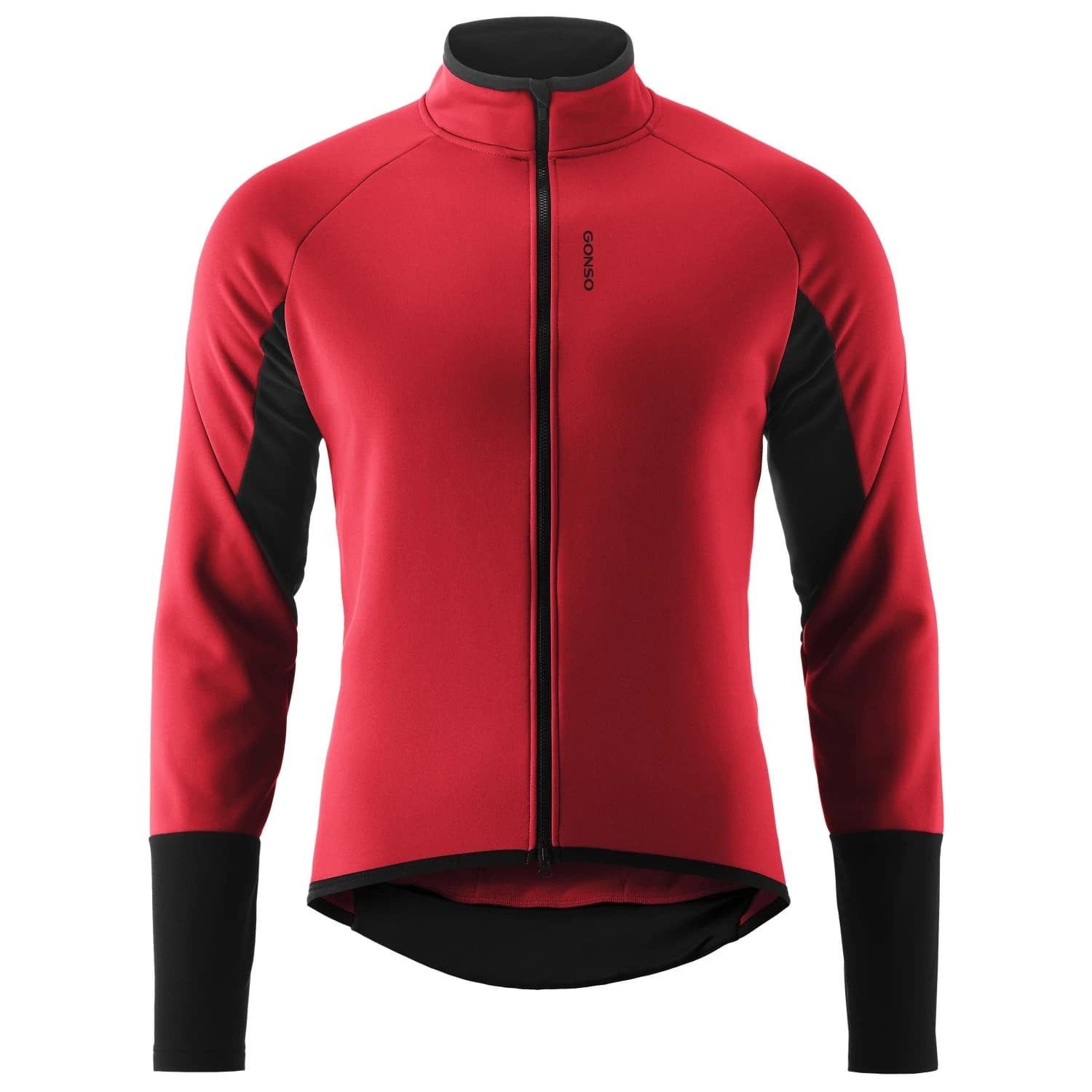 Мъжко термо яке за колоездене Gonso Road Jacket Softshell Cycling jacket - Chili Pepper