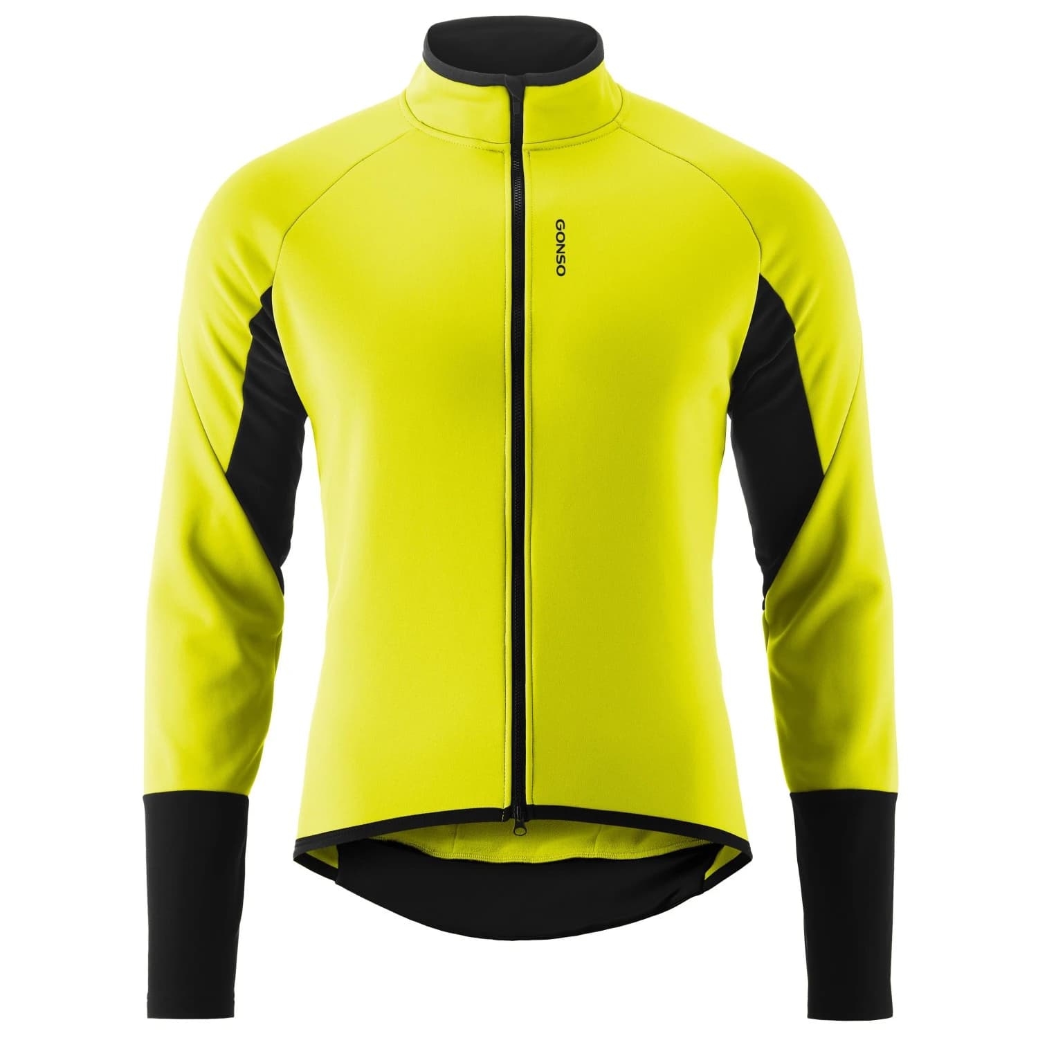 Мъжко термо яке за колоездене Gonso Road Jacket Softshell Cycling jacket - Safety Yellow