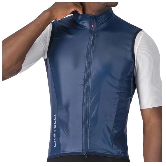 Мъжки елек за колоездене Castelli Aria 2 Vest Cycling vest - Belgian Blue