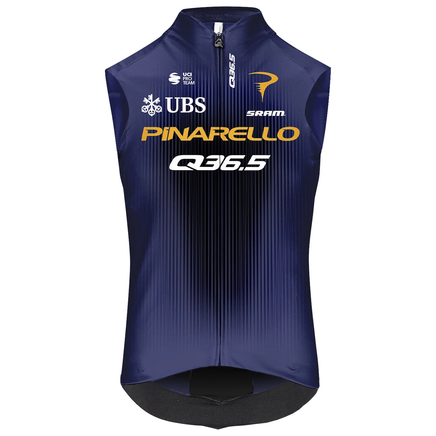 Мъжки елек за колоездене Q36.5 Gregarius Q36.5 Pro Cycling Team Vest 2026 Cycling vest - Nautica Blue