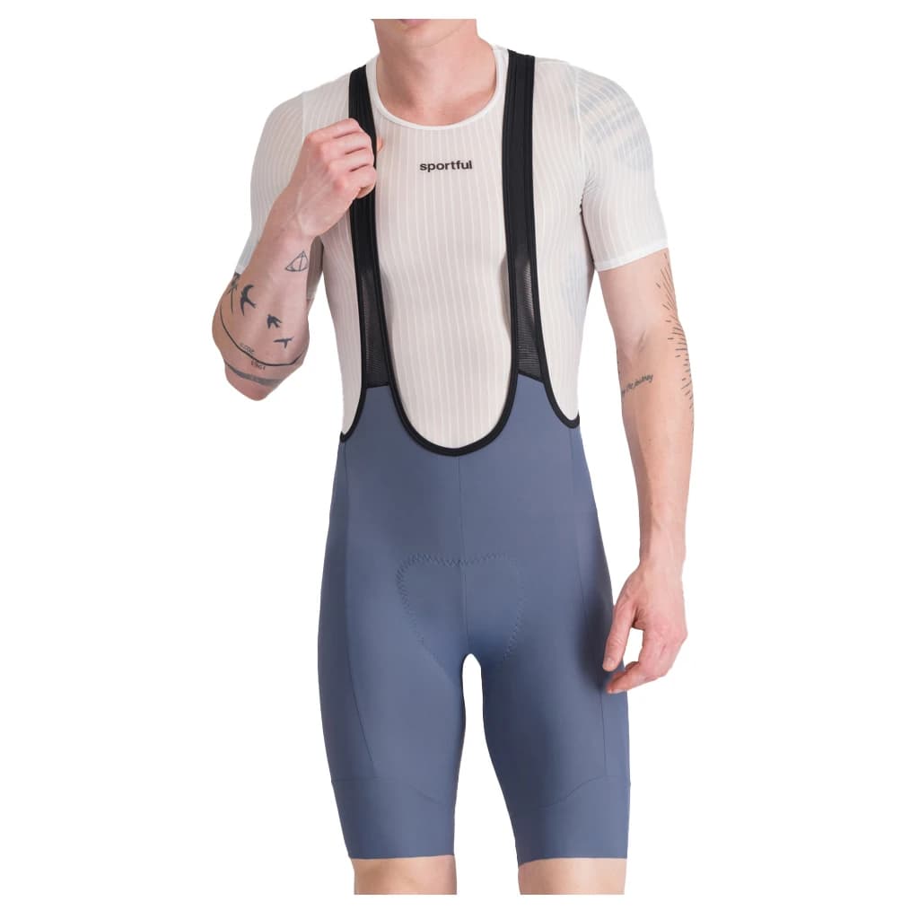 Мъжки клин за колоездене Sportful Pulse Bibshort Cycling bottoms - Steel Shadow