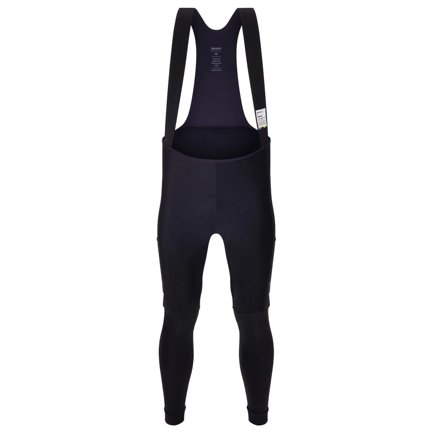 Мъжки дълъг панталон за колоездене Santini UCI World Champion Bib Tights Mondo Cycling bottoms - Nero