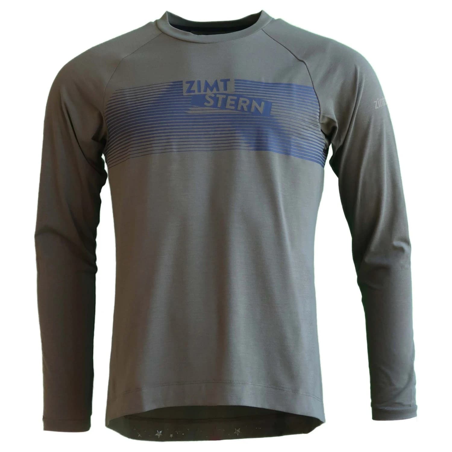 Мъжка фланелка с дълъг ръкав за колоездене Zimtstern Spunz Shirt L/S Cycling jersey - Dusty Olive