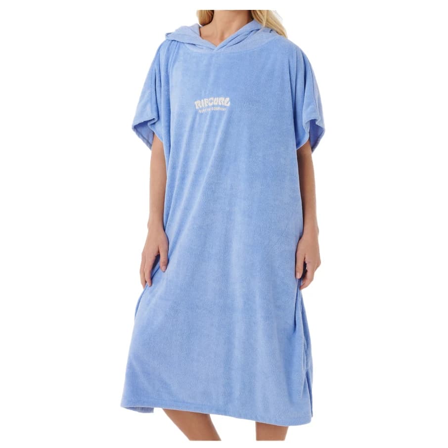 Дамско пончо за сърф Rip curl Women's Classic Surf Hooded Towel Poncho - Blue