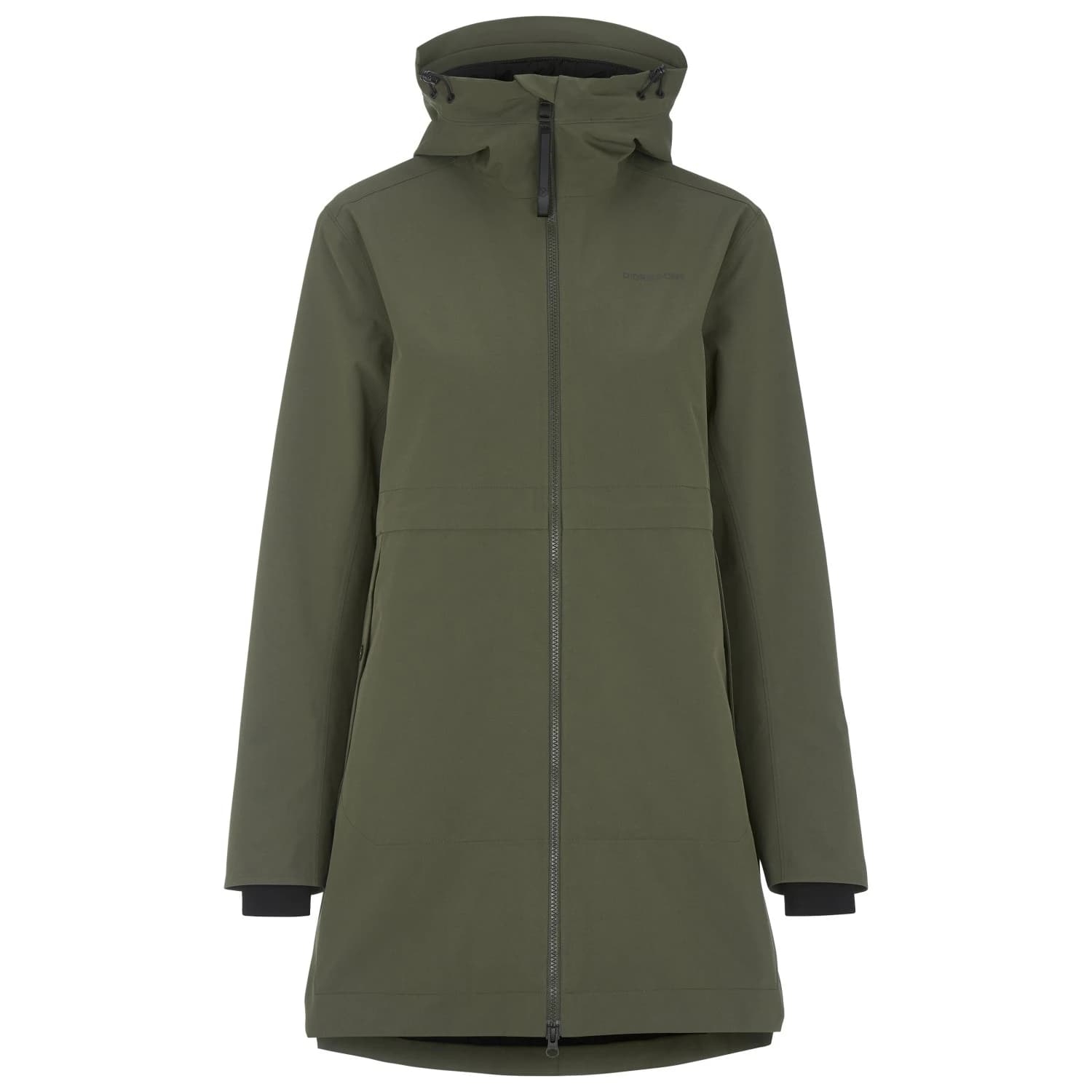 Дамско палто Didriksons Women's Elena Parka Coat - Deep Green