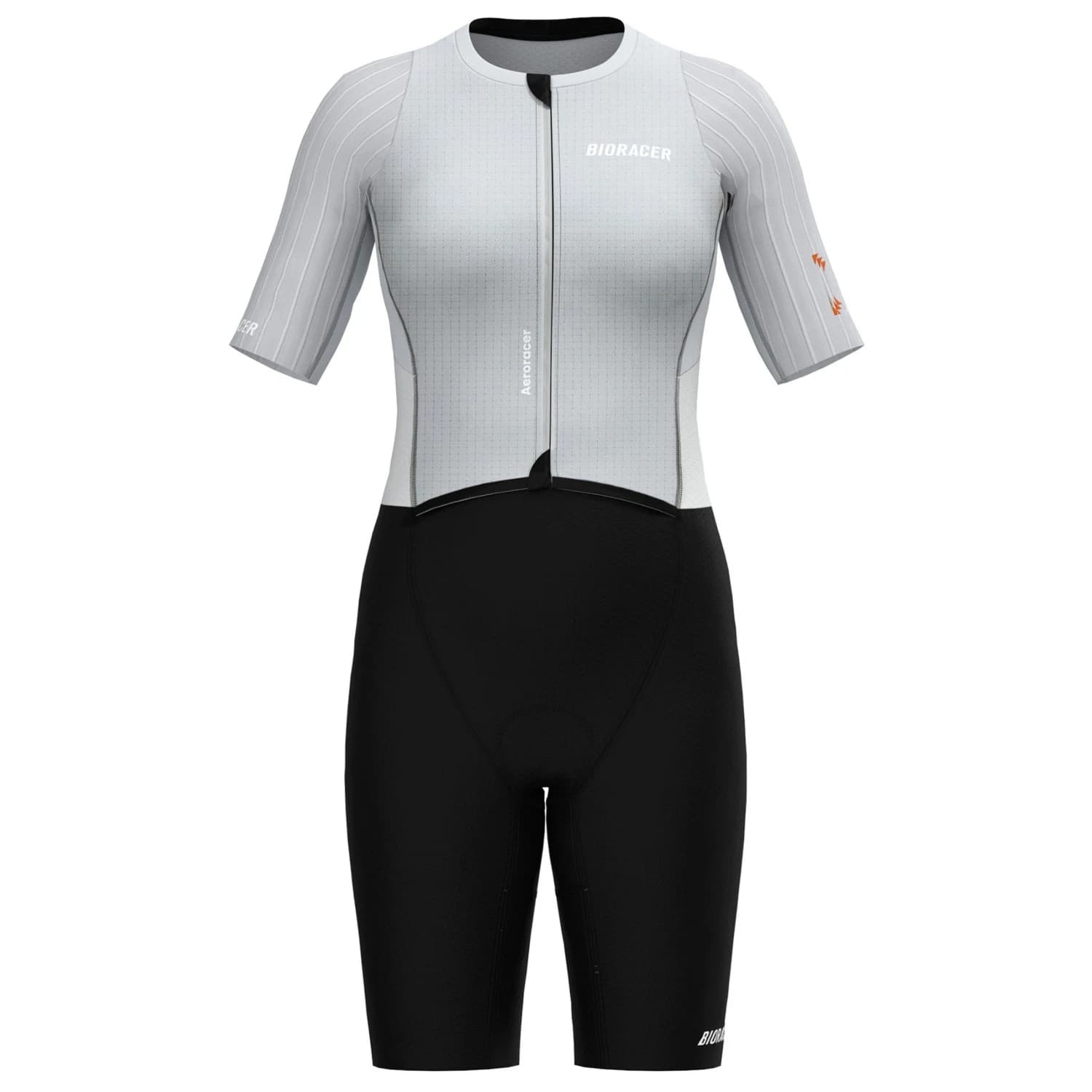 Дамски скин за колоездене Bioracer Women's Epic Aero Tri Suit Kit Cycling skinsuit - Cool Grey