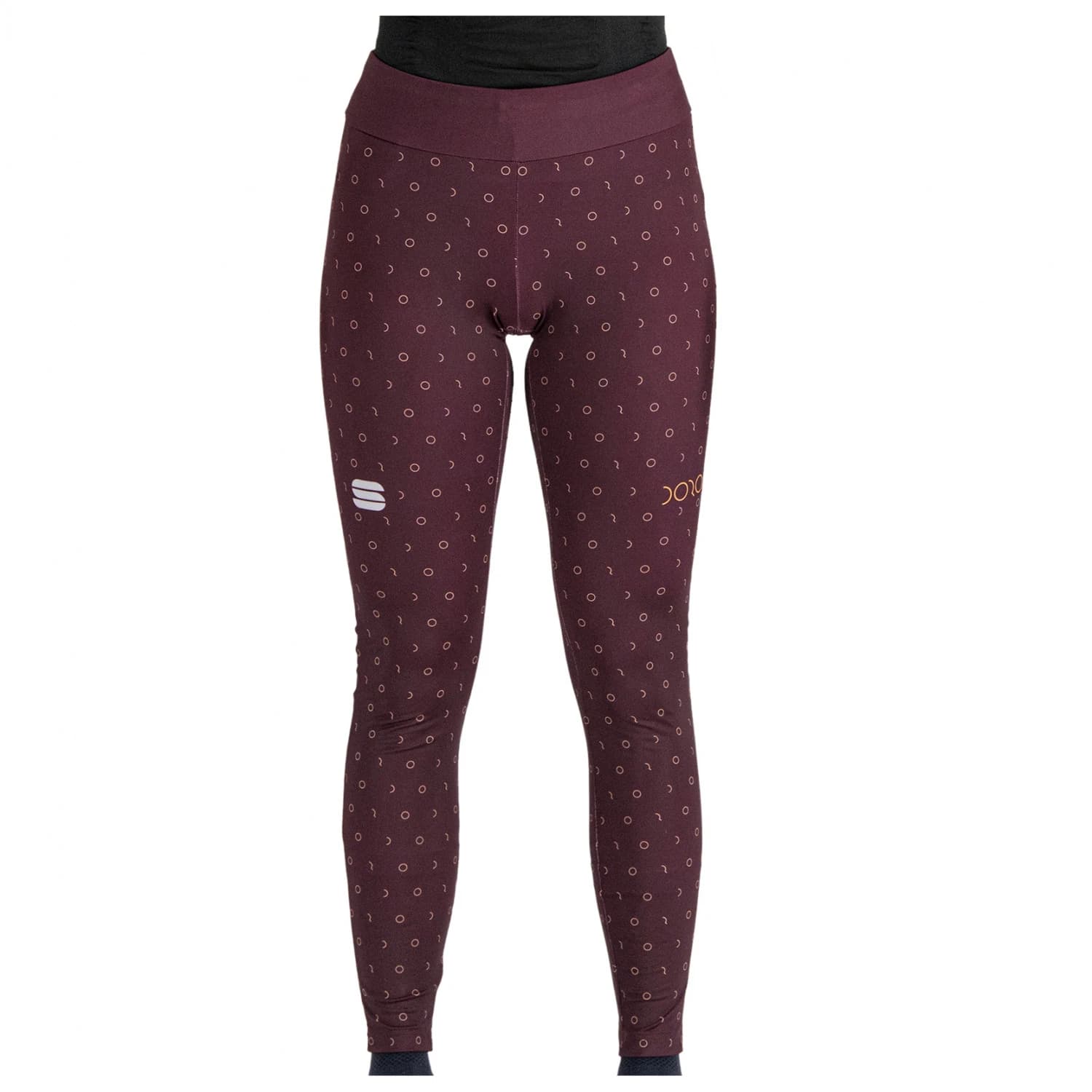 Дамски панталон за ски бягане Sportful Women's Doro Tight Cross-country ski trousers - Red Wine