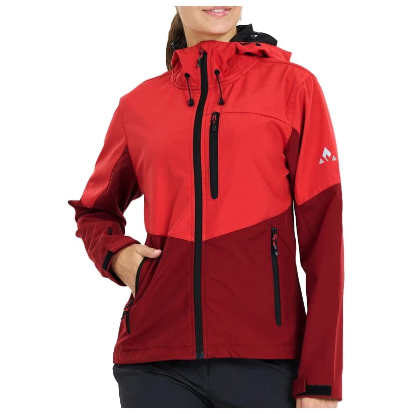 Дамско софтшел яке Whistler Women's Rosea V2 Softshell Jacket W-Pro 8000 Softshell jacket - Rococco Red