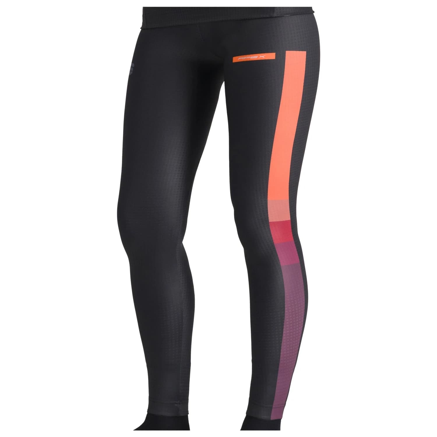 Дамски панталон за ски бягане Sportful Women's Apex Tight Cross-country ski trousers - Black / Red