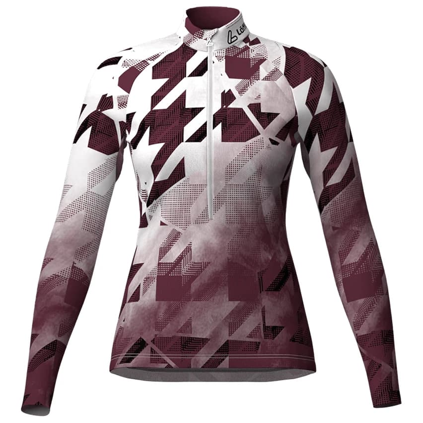 Дамско яке за ски бягане Löffler Women's Racesuit Worldcup 25 Clothing set - Aubergine