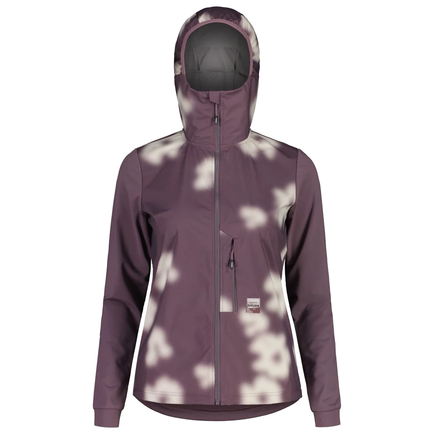 Дамско софтшел яке Maloja Women's SennesM. Printed Softshell jacket - Stormy Lilac Shadow