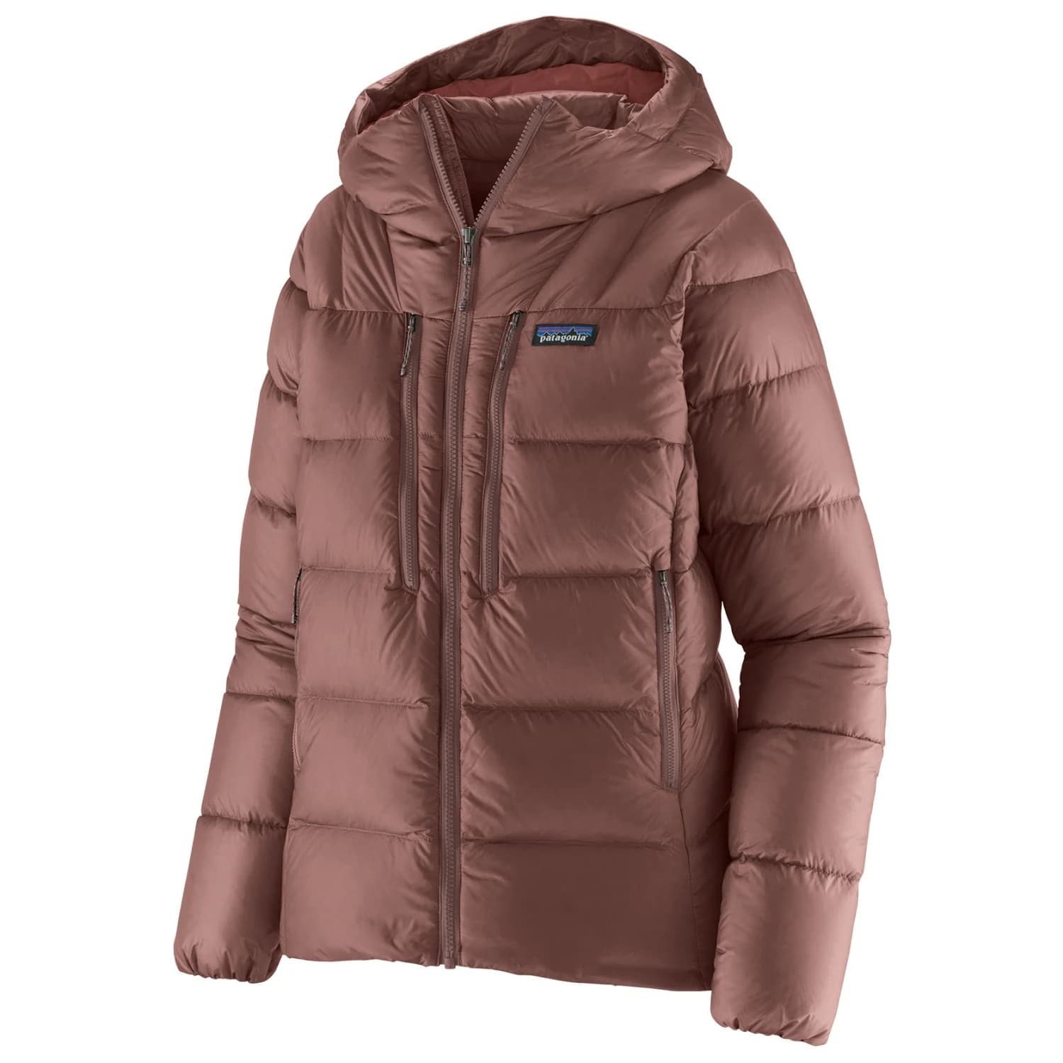 Дамско пухено яке Patagonia Women's Fitz Roy Down Hoody Down jacket - Dulse Mauve