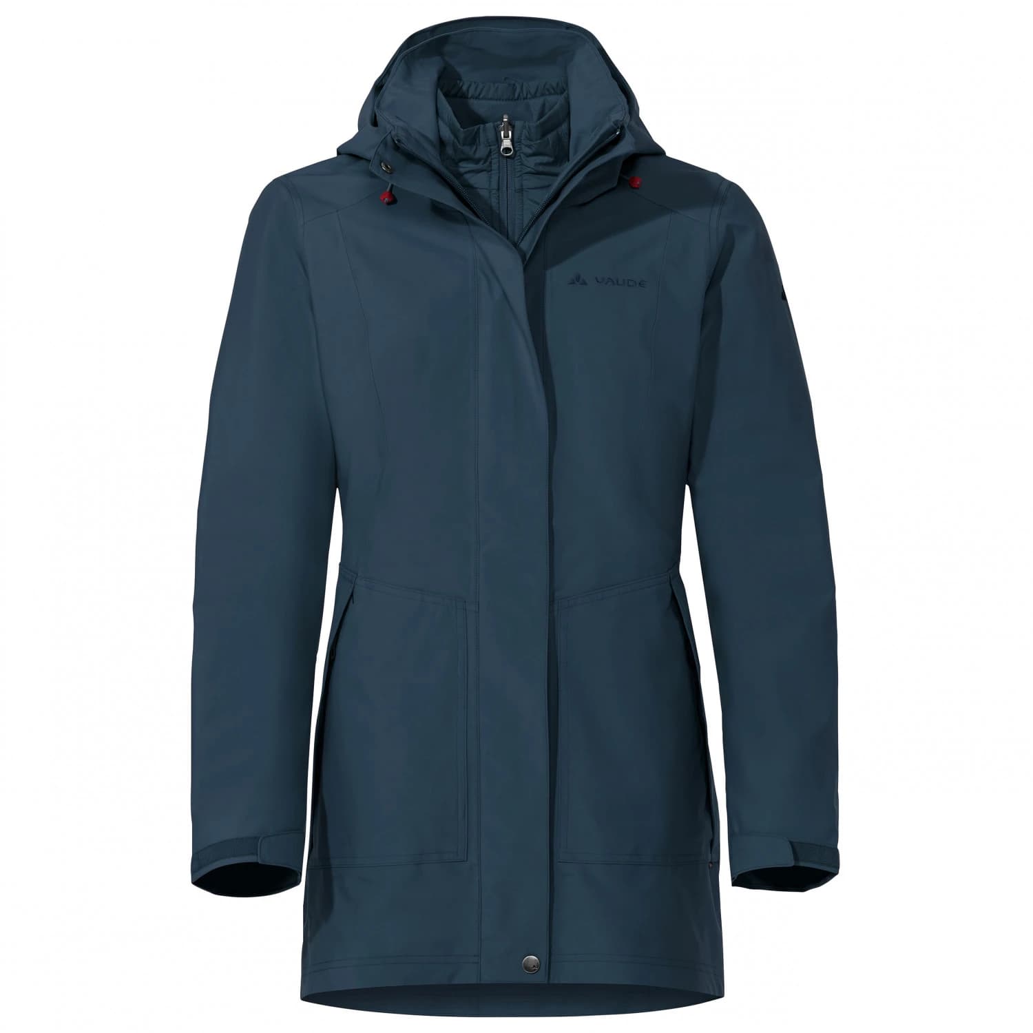 Дамско 3-в-1 яке Vaude Women's Idris 3in1 Parka III 3-in-1 jacket - Dark Sea