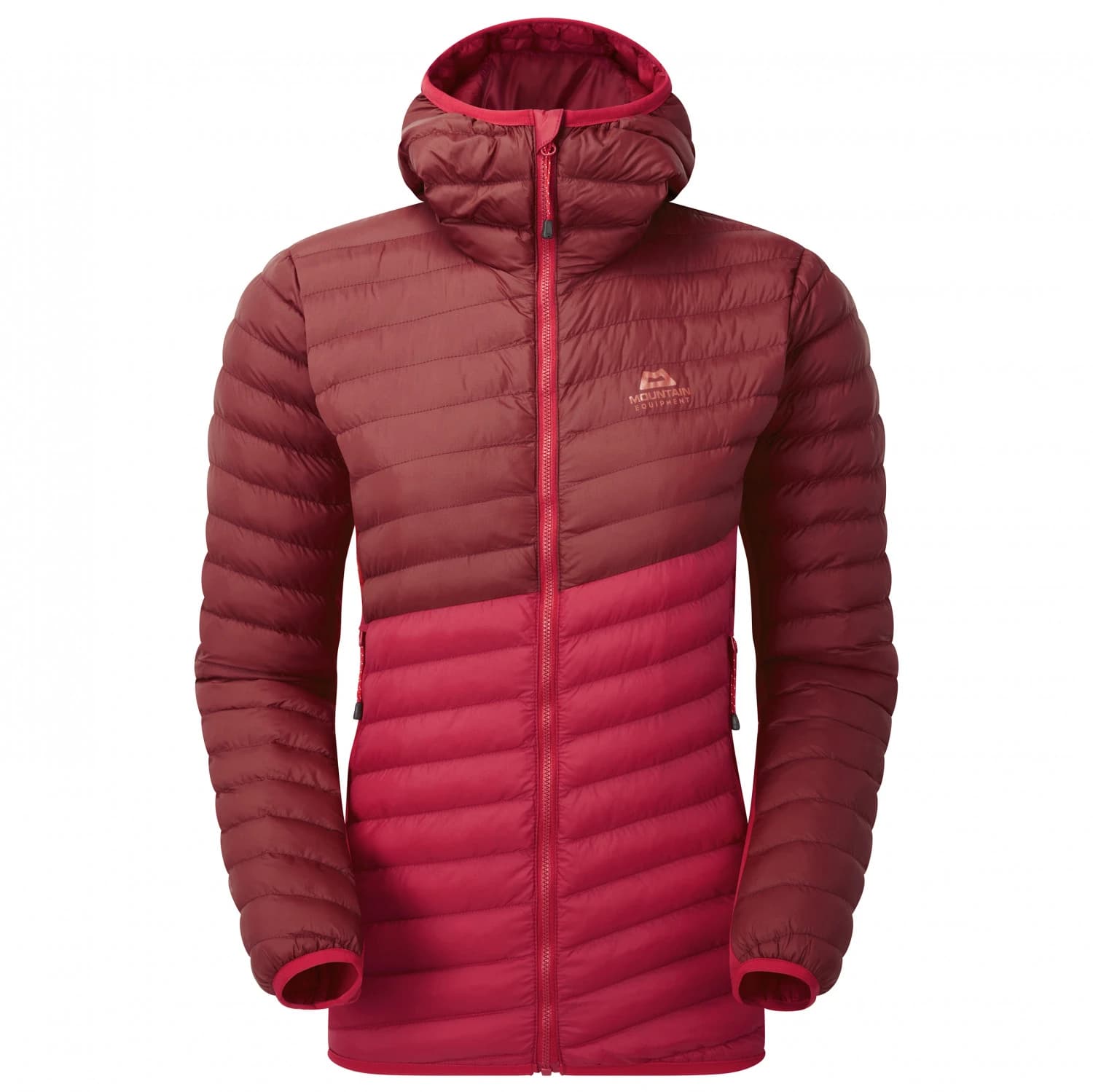 Дамско синтетично яке Mountain Equipment Women's Particle Hooded Jacket Synthetic jacket - Capsicum / Tibetanred