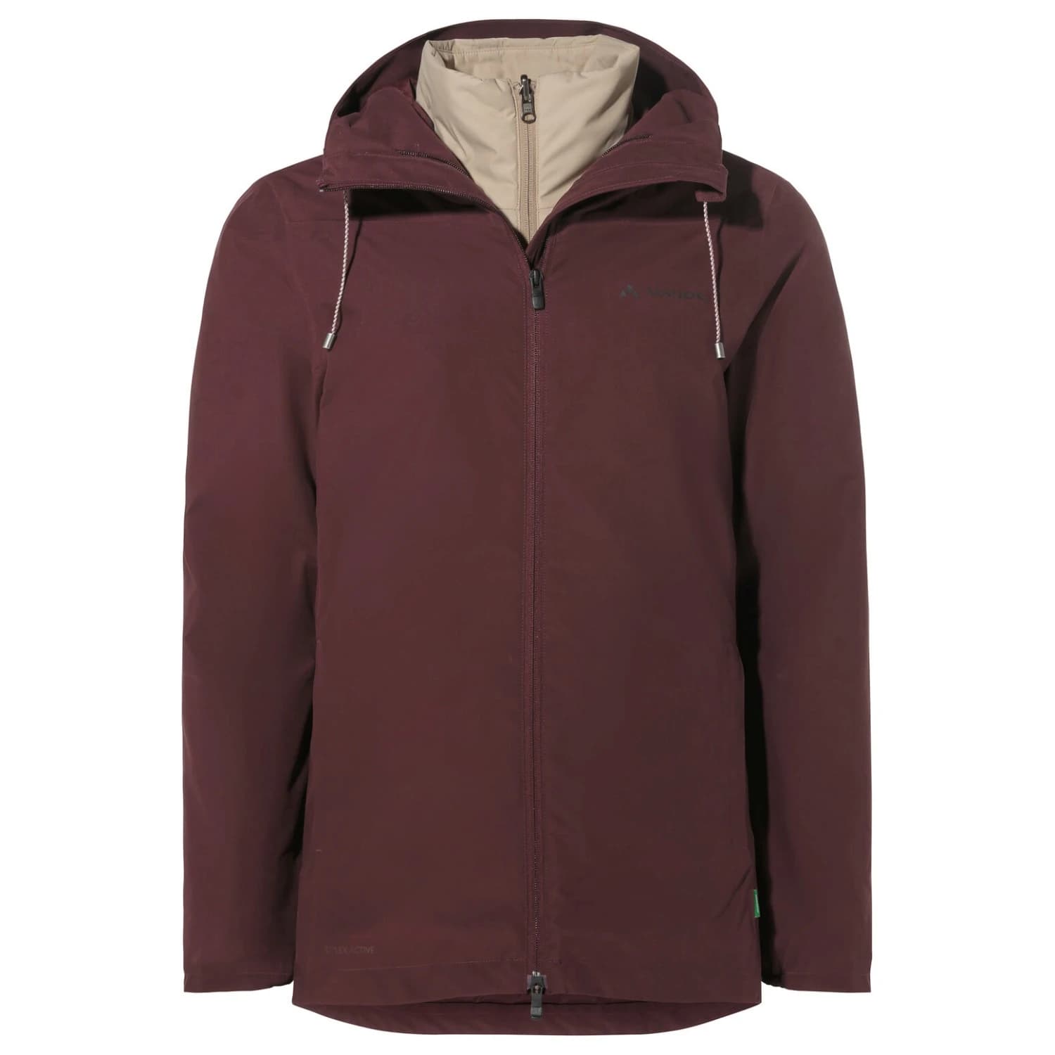 Дамско зимно яке Vaude Women's Mineo 3In1 Jacket Winter jacket - Dark Oak Uni