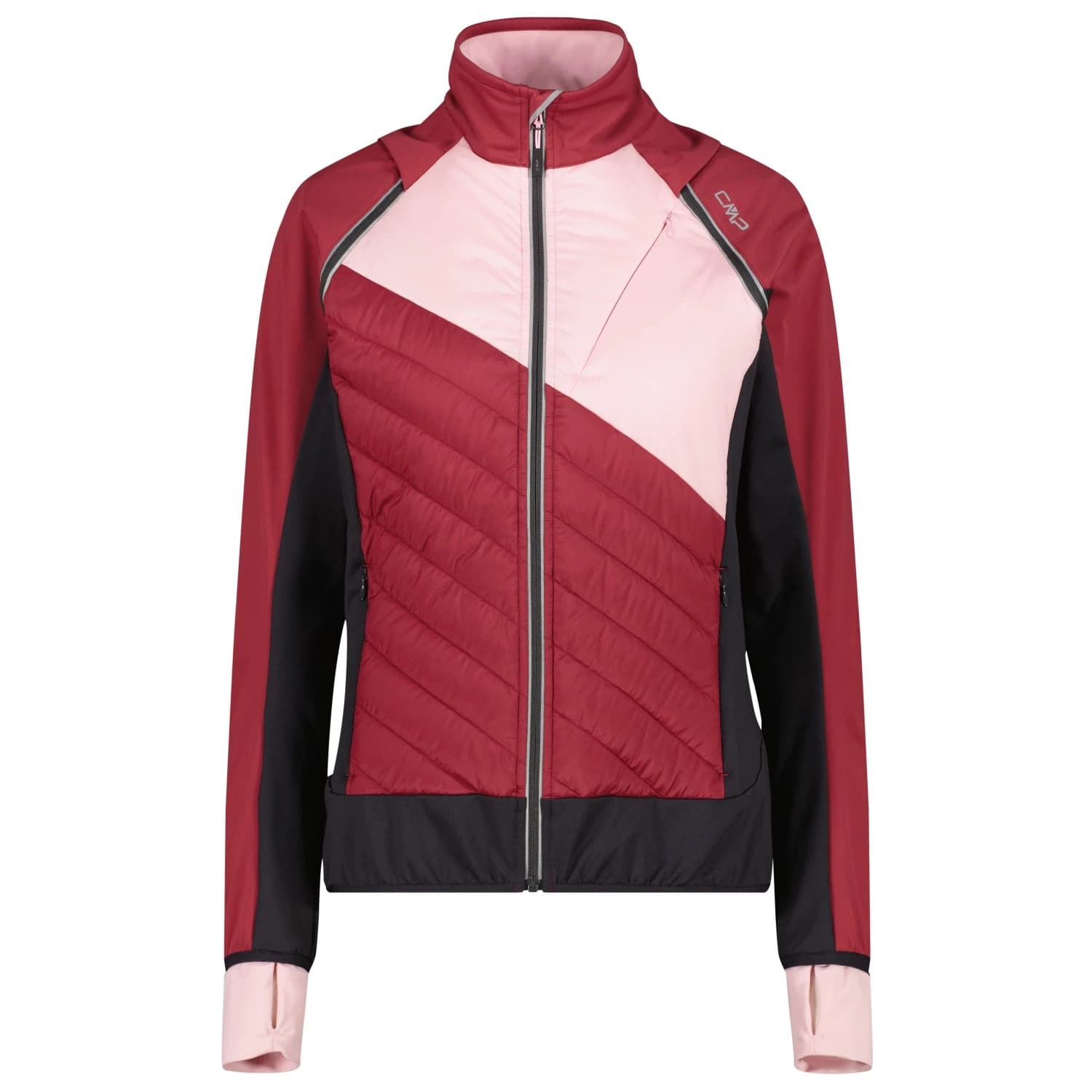 Дамско синтетично яке Cmp Women's Jacket with Detachable Sleeves Synthetic jacket - Peony