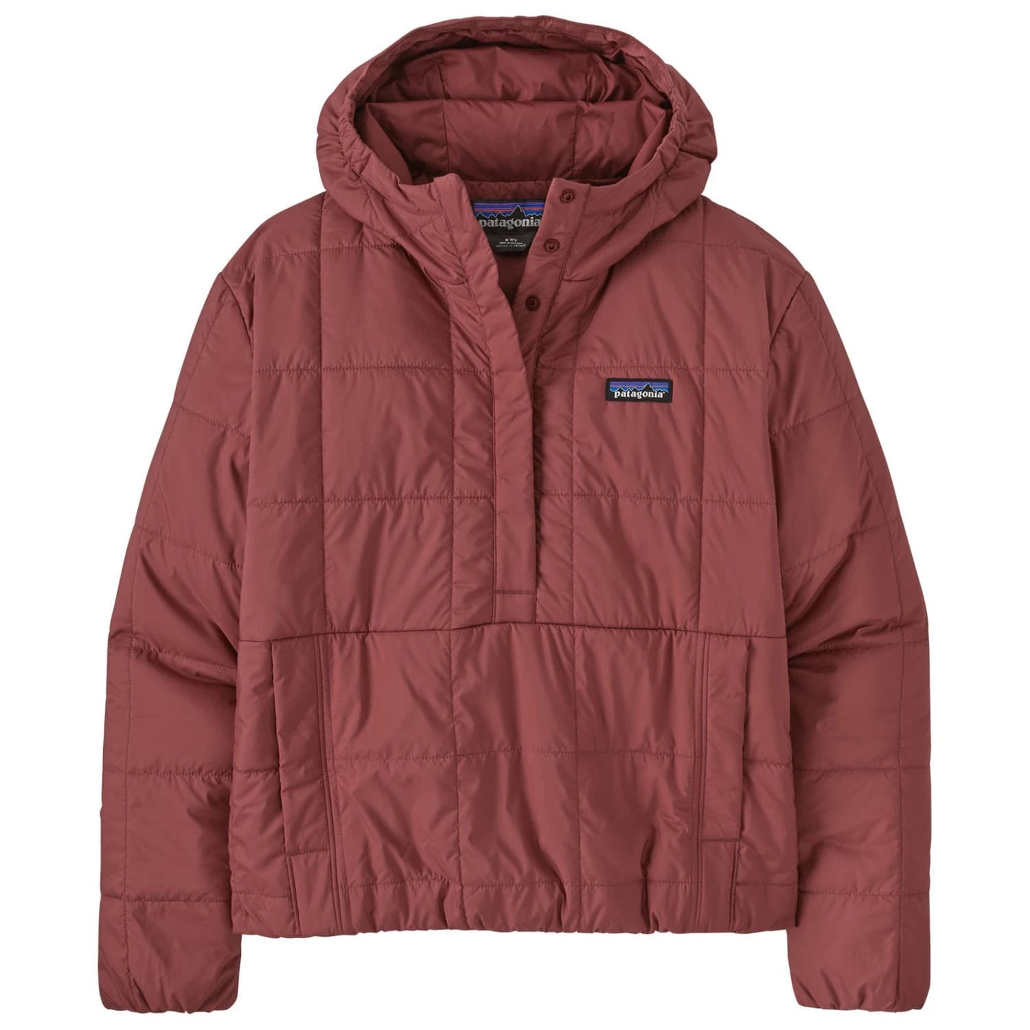 Дамски синтетичен пуловер Patagonia Women's Light Gust Hooded Pullover Synthetic jumper - Sequoia Red