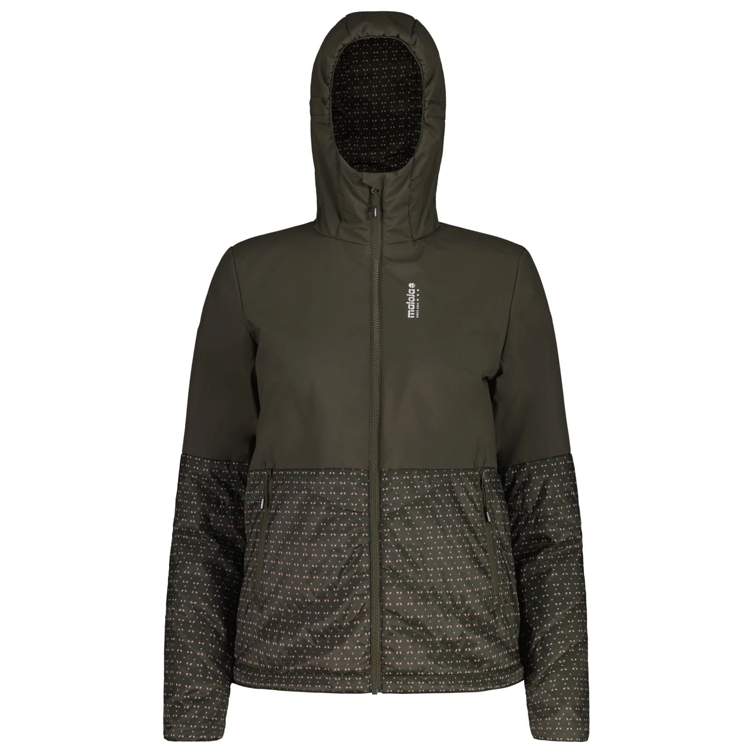 Дамско синтетично яке Maloja Women's VolandM. Synthetic jacket - Alpine Woods Leaf