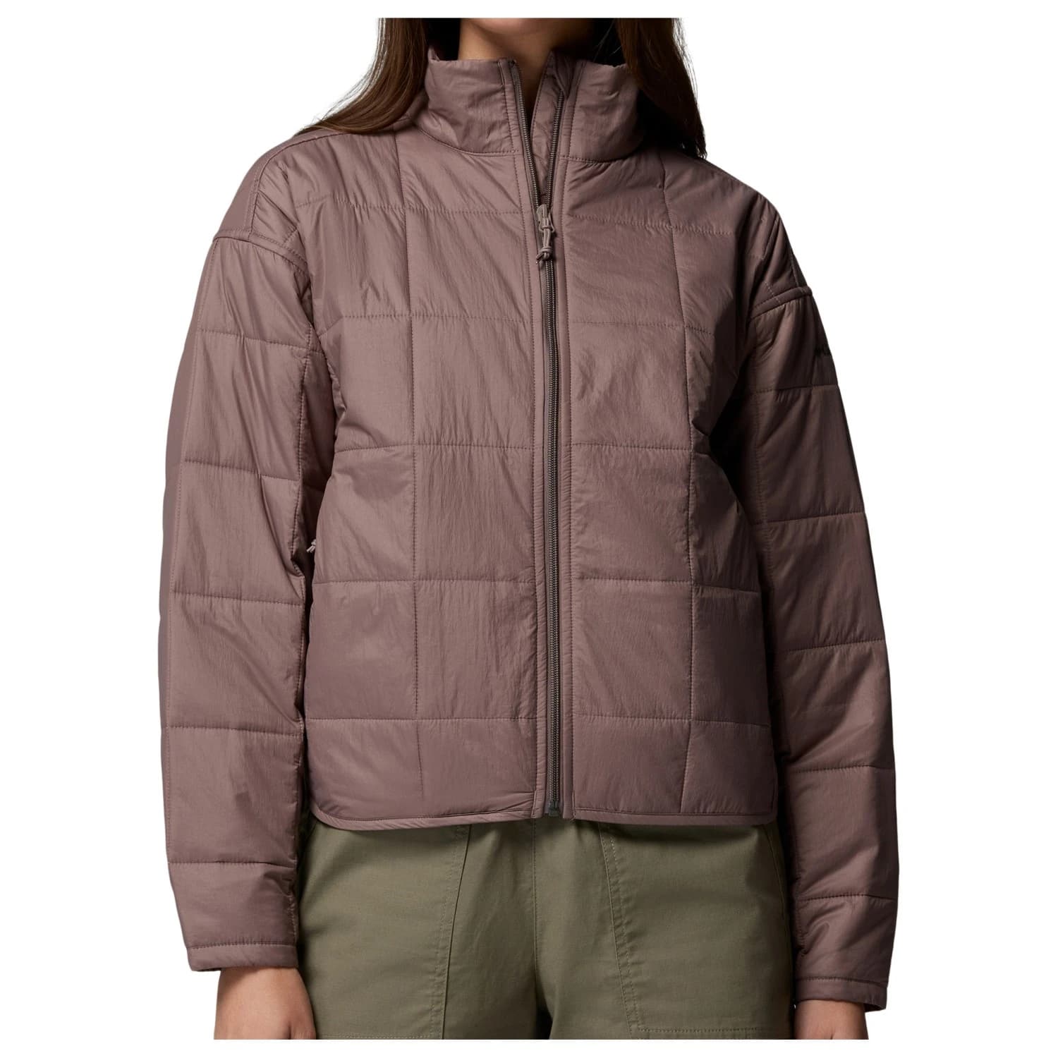 Дамско синтетично яке Columbia Women's Sienna Hill Quilted Jacket Synthetic jacket - Iron