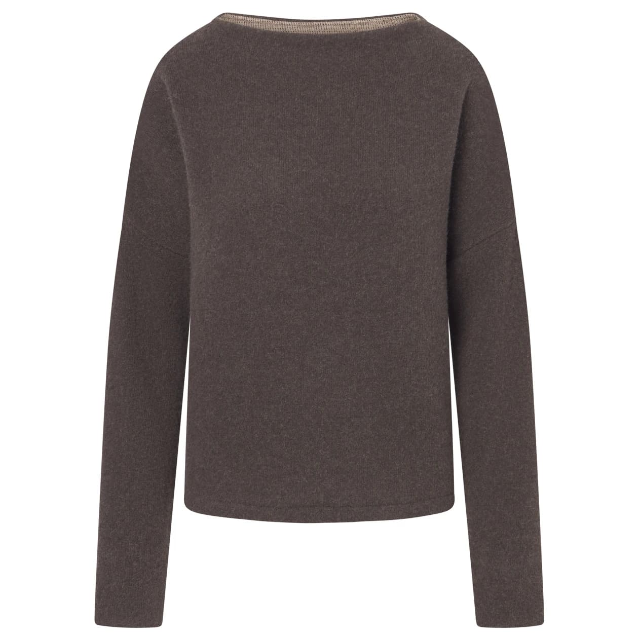 Дамски вълнен пуловер STAPF Women's Nicoletta Jumper - Café