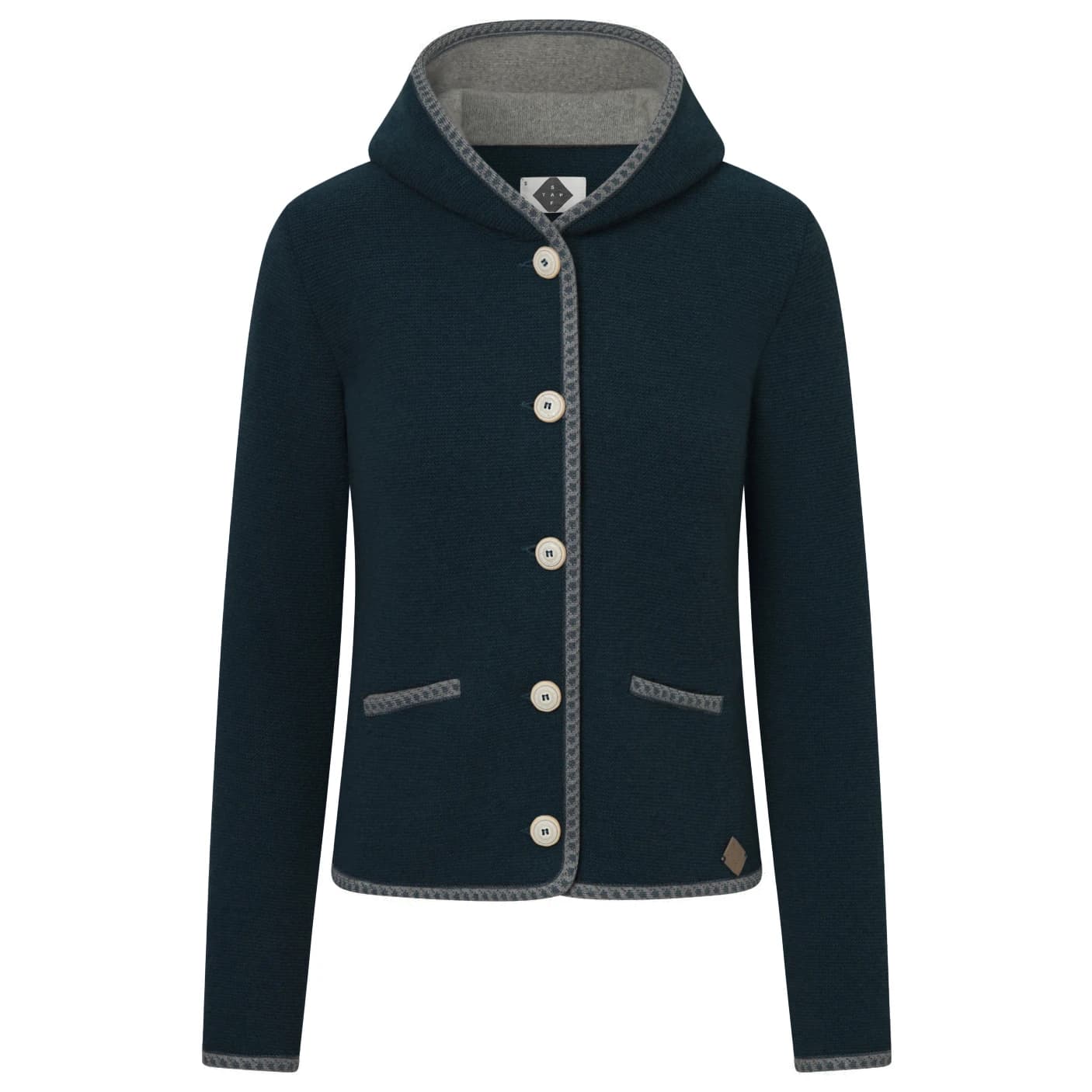 Дамско вълнено яке Stapf Women's Malwine Wool jacket - Petroleum