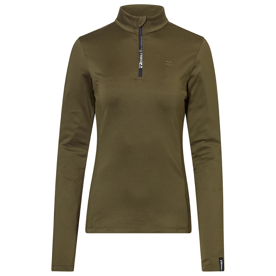Дамски поларен пуловер Rehall Women's Micha Fleece jumper - Olive