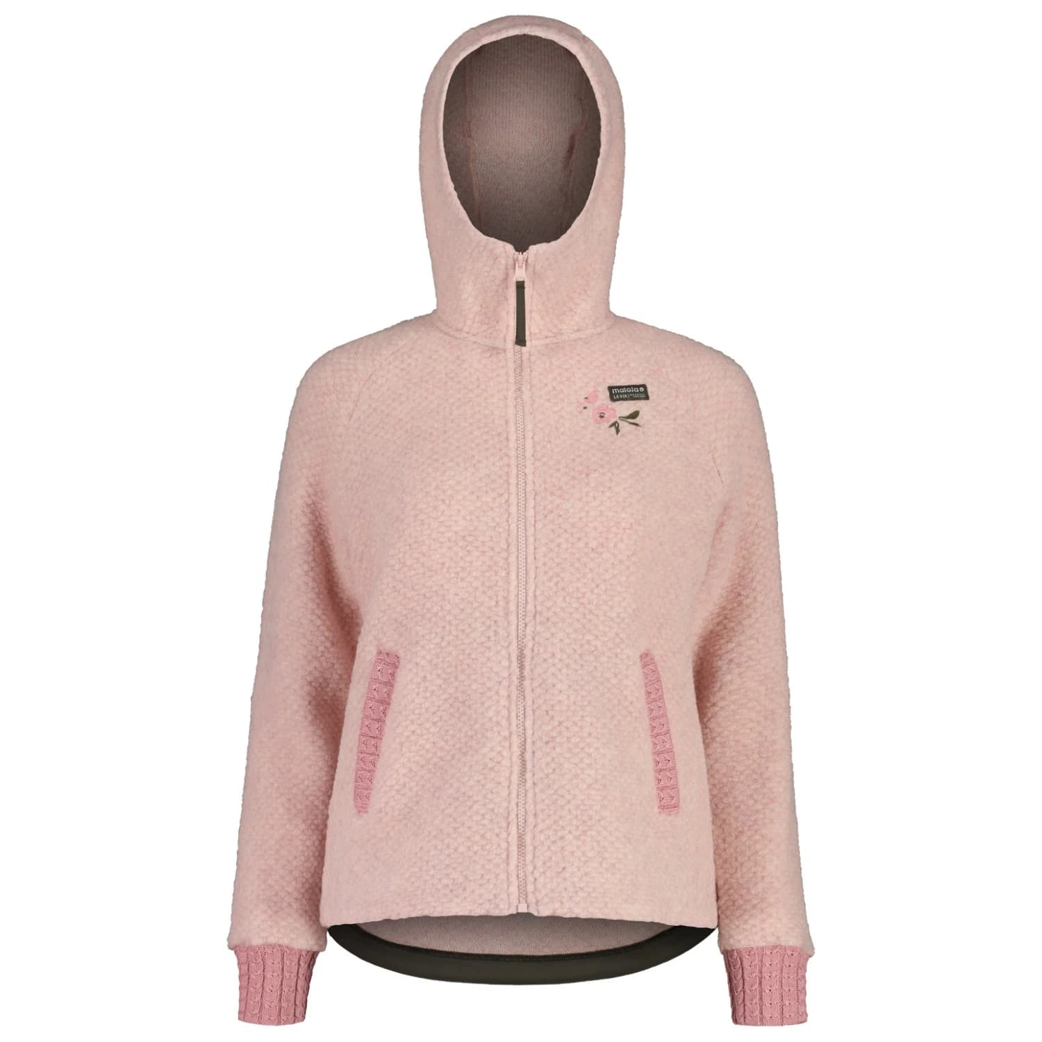 Дамско вълнено яке Maloja Women's KurointM. Fleece jacket - Pastel Magnolia